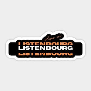 Listenbourgh Sticker